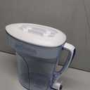 ZeroWater ZD-010rp, 10 Cup 5-Stage Water Filter Pitcher, NSF Certified to Reduce Lead, Other Heavy Metals and PFOA/PFOS, Blue and White