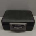 SentrySafe Fireproof Safe Box with Key Lock, Chest Safe with Carrying Handle to Secure Money, Jewelry, Documents, 0.25 Cubic Feet, 6.3 x 15.3 x 12.1 Inches, 1160