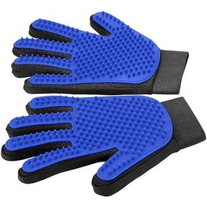 Pet Hair Removal Glove with 255 Silicone Tips for Dogs & Cats, 1 Pair BluePet Hair Removal Glove with 255 Silicone Tips for Dogs & Cats, 1 Pair Blue
2-in-1 Deshedding & Massage Mitt, 5-Finger Flexible Design, for Bathing & Grooming, Safe for Long/Short/Curly Hair Pets
2-in-1 Deshedding & Massage Mitt, 5-Finger Flexible Design, for Bathing & Grooming, Safe for Long/Short/Curly Hair Pets