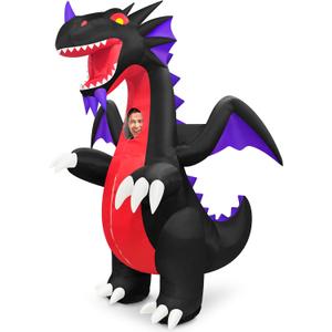 Danxilu Inflatable Costume Adult Full Body for Men Women Mardi Gras Blow Up Suit for Parades Carnival Party Cosplay Halloween, One Size