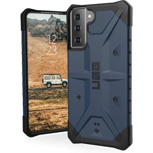 URBAN ARMOR GEAR UAG Designed for Samsung Galaxy S21 Plus Case Blue Mallard Rugged Lightweight Slim Shockproof Pathfinder Protective Cover, [6.7 inch Screen]