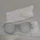 Gaoye 2 Pack Blue Light Blocking Glasses, Retro Round Eyewear Frame Anti Eyestrain Computer Glasses for Women Men - GY1688 (Tea Leopard+Transparent)