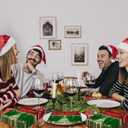 40pcs Christmas Napkins Decorations, Red and Green Merry Christmas Napkin, Xmas Tree Napkins for Winter Holiday Xmas Birthday Party Supplies