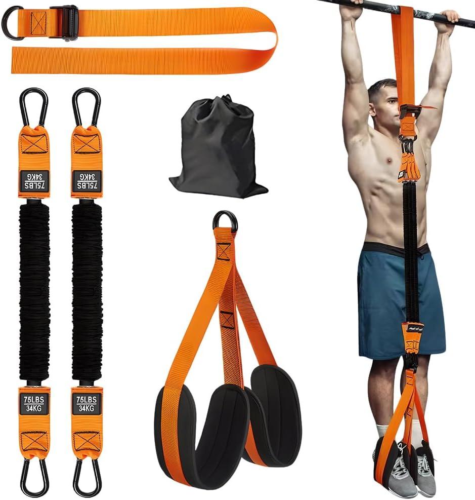 Heavy-Duty Pull Up Workout Band, 2025 New Pull Up Assistance Bands for Strength Training, Resistance Bands for Pull Ups Working Out (150 Pounds)