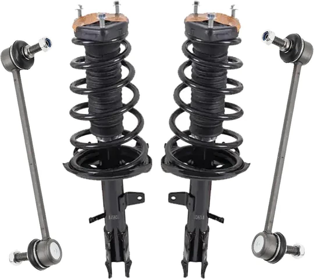 MOSTPLUS Rear Struts+ Sway Bars Links Suspension kit Compatible with 2004-2007 Toyota Highlander/04-2006 Lexus RX330 AWD Shocks Assembly Set of 4