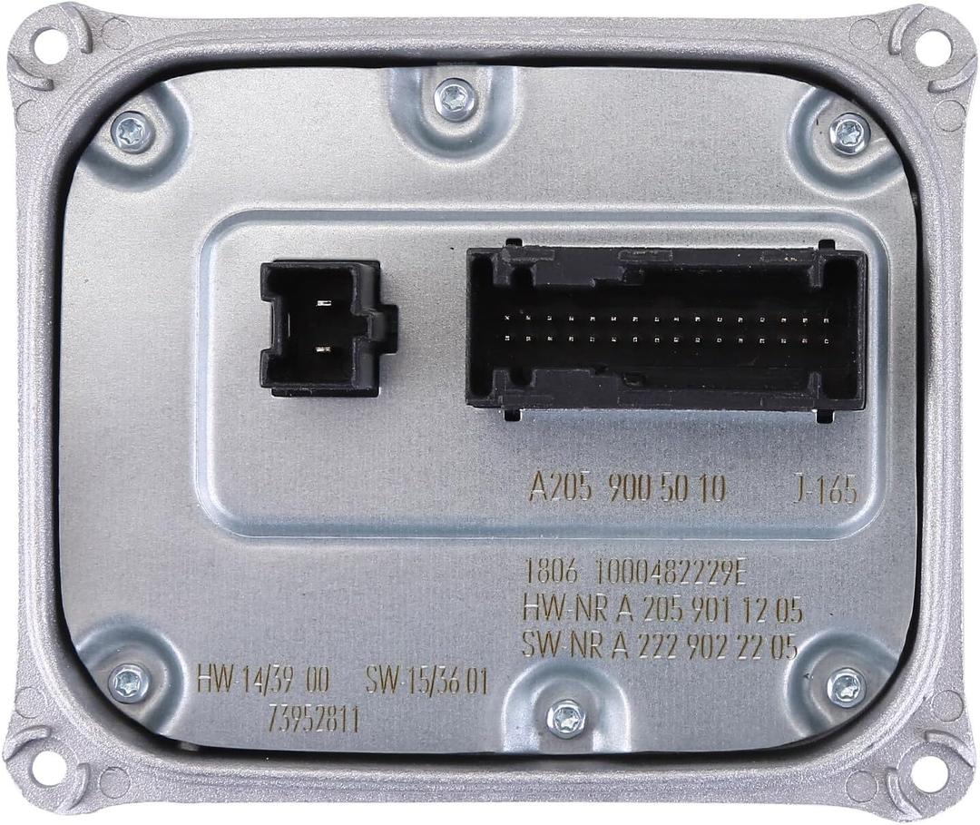 A2059005010 LED Headlight Ballast Control Unit Module Compatible with Mercedes-Benz W205 C-CLASS 2015-2018 LED Headlight Module Voltage Regulator Replace A2229008005 A2129005324 A2059008504