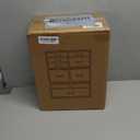 Cq acrylic Clear Stackable Storage Drawers,Plastic Makeup Organizer and Bathroom Storage Bins WIth 9 Drawers For Make up, Medicine, Craft, Pen, Beauty and Office Supply Organizer