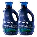 Downy WrinkleGuard Liquid Fabric Softener and Conditioner, Fresh, 48 fl oz 48 Loads, Pack of 2