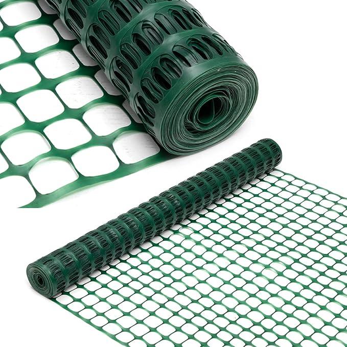 DOEWORKS Plastic Safety Fence, 4 ft x 100 ft Barrier Netting, Green
Large Coverage | Durable Plastic Mesh | Highly Visible Green Color | Versatile Use | Easy to Install