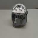 GiveBest Portable Electric Space Heater with Thermostat, 1500W/750W Safe and Quiet Ceramic Heater Fan, Heat Up 200 Square Feet for Office Room Desk Indoor Use, Silver