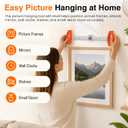 Picture Hanging Tool with Level for Small Frames, 15 in, 50 Nails