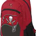 FOCO Tampa Bay Buccaneers NFL Colorblock Action Backpack, One Size