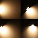 8W GU10 LED Bulbs MR16 GU10 Base 8 Watt(Equivalent to 75W Halogen Bulbs)High Brightness 800LM LED Spotlight Bulbs for Landscape Recessed Track Lighting,Non-dimmable,38 Beam Angle,4 Pack (Warm White)