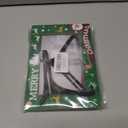 2 x Qiwog Merry Christmas Picture Frame, Winter Holiday Decorations Holiday Gifts, Santa Theme Photo Frame Signs, Wooden Tabletop Photo Frame With Stand, Christmas Frame Gifts for Family Friends-C07