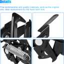 X AUTOHAUX No.53510-0R030/535100R030 Car Engine Hood Latch Lock for Toyota RAV4 2013 2014 2015 2016 2017 2018 Hood Latch Assembly Hood Lock Assy