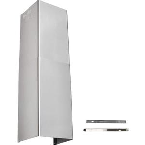 Extension Wall Mount Range Hood Stainless Steel Exhaust Duct Chimney Cover Up to 9 ft. Ceiling