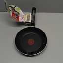 T-Fal Experience Nonstick Fry Pan 8 Inch, Induction Compatible, Oven Safe 400F, Cookware, Non Stick Frying Pan, Skillet, Cooking, Kitchen, Egg Pan, Pots and Pans, Home, Dishwasher Safe, Black