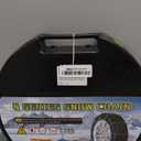 Auto Tightening Snow Chains Tire Chains, 1-Minute Quick Install, Twist-Link, Wear-Resistant, Universal for Car/SUV/Pickup Trucks, Multi-Weather Emergency Traction, Set of 2 (HLN-170, 3.9mm)