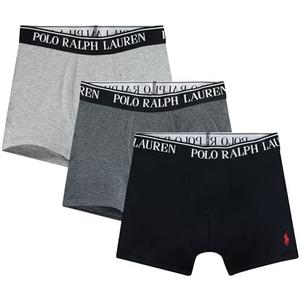 POLO RALPH LAUREN boys 3-pack Boxer Briefs, M