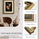VIYYIEA Gold Framed Wall Art, Magic Hands Gothic Canvas Print Home Decor Vintage Art Painting Pictures Bathroom Wall Decor, Dark Academia Artwork for Living Room Bedroom Kitchen Office - 14L x 11W
