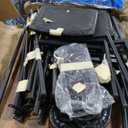 GarveeHome Dining Table Set for 4, Kitchen Table with Upholstered Chairs for Kitchen Room and Small Spaces (Vintage, Table with 4 Chairs)