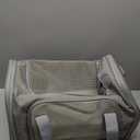 Henkelion Cat Carriers Dog Carrier Pet Carrier For Small / Medium Cats Dogs Puppies (Up To 15lbs), TSA Airline Approved Small Dog Carrier Soft Sided, Collapsible Waterproof Travel Puppy Carrier - Grey (17.0"L x 11.0"W x 11.0"H)