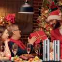 Electric Salt and Pepper Grinder Set with Rechargeable Base - Upgraded Large Capacity, Refillable Pepper Mill Set with LED Light & Adjustable Coarseness, Ideal for Kitchen, Outdoor, BBQ & Gift Giving