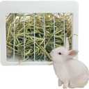 kathson Rabbit Hay Feeder Bunny Food Dispenser Alfalfa Grass Manger Holder Less Wasted for Guinea Pig Chinchilla Ferret
