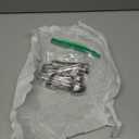 Cunhill 24 Pcs Charcuterie Accessories Mini Cocktail Tongs Small Serving Spoons and Appetizer Forks Stainless Steel Tongs Charcuterie Utensils for Valentine Party Supplies(Vivid Sharp Spoon,Silver)