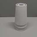 3 Pack White Lamp Shades, Mini Fabric Lampshades Replacement, 3.4x4.8x6.9 Inch, DIY Natural Linen Hand Woven Lampshade for Floor Light, Hemp Rope Pendant Light, Vanity Lights, Table Lamp, Wall Sconce