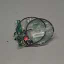 BUCKLOS MTB Hydraulic Disc Brakes, Mountain Bike Left Front 800mm Right Rear 1450mm Hydraulic Brake Set Aluminum Alloy Levers with Calipers PM/is Adapter Fit EBike/Fat Bike