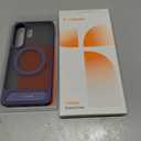 TORRAS Strong Magnetic & Seamless Stand for Samsung Galaxy S26 Ultra Case, Fit for MagSafe, Mil-Grade Drop Protection, Kickstand for Samsung Galaxy S26 Ultra Case, Translucent Back/Purple Edge