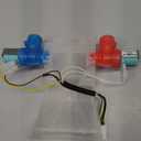 Upgraded W10144820 WPW10144820 rev b Washer Water Inlet Valve Compatible with Whirlp-ool Ken-more May-tag Washing Machine Replace W10140911 AP6015761 AP4371093 W10311458 by Fetechmate