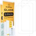 2 x Mr.Shield Screen Protector compatible with Samsung Galaxy A26 5G [Tempered Glass] [3-Pack] [Japan Glass with 9H Hardness]