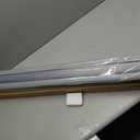 Joydeco No Drill Zebra Blinds for Windows, Cordless Day & Night Dual Sheer Roller Shades, Easy Installation, Free-Stop Light Filtering Privacy Blinds for Home(Grey,35" W x 75" H,Old Version)