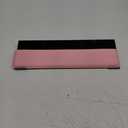 Computer Keyboard Wrist Rest Stand for Desktop, Keyboard Holder for Easy Typing with Wrist Pad for Office Desk, Home, School (Pink and Black)