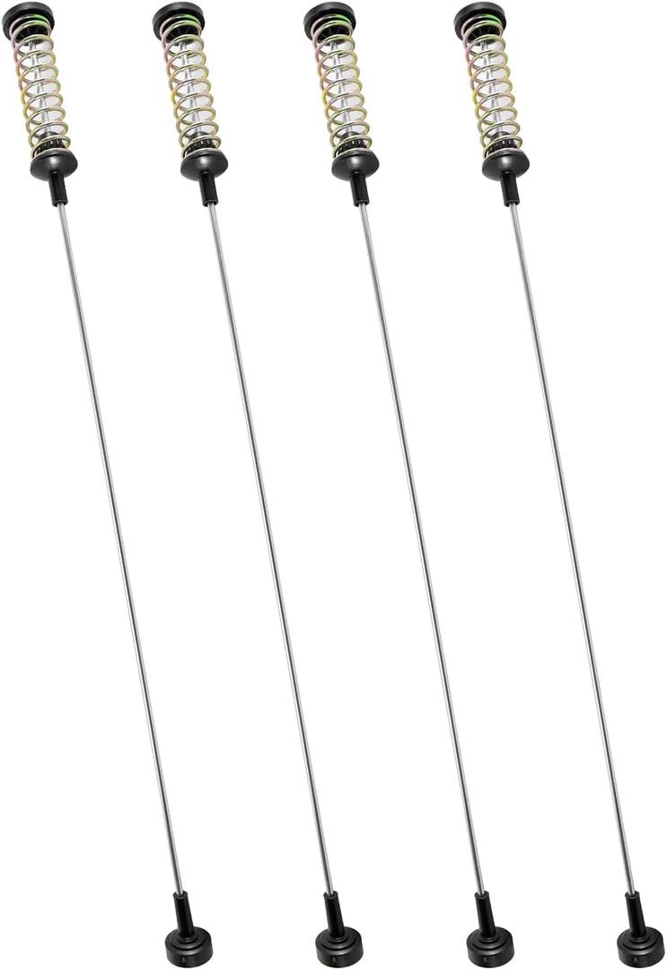 DC68-03172B-03 DC68-03172C DC68-03172D-00 Washer Suspension Rod Fit for Samsung Top Load Washer WA50T5300AC/US WA45M7050AW/A4 WA50R5400AV/US WA50R5200AW/US, Replace DC97-16350U DC97-16350T DC97-16350D