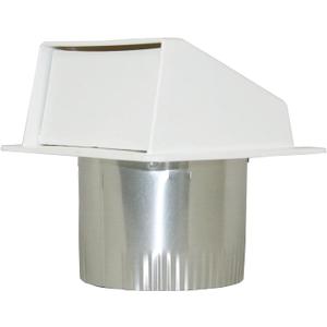 Builder's Best EX-EVW 04 4-Inch Diameter Plastic Eave Vent, White