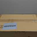 Amazon Basics Portable, Foldable Metal Wire Dog Crate with Removable Tray, Double Door, Divider Panel, Easy to Assemble, 22 x 13 x 16 in, Black