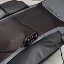 Full Back Massager with Heat-Shiatsu Massage Chair Pad - 12-Point Shiatsu Back Massager for Chair with Height Adjustable Neck Massaging - Home Office Travel Kneading Massage Pads for Chairs