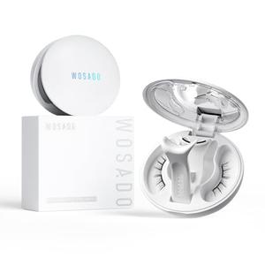 WOSADO Magnetic Eyelashes with Applicator Kit, [V14 Frost Black] Reusable Magnetic Lashes without Eyeliner, Glue-free False Lashes, Waterproof, Lightweight, Suit for Natural Makeup