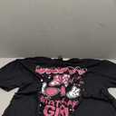 Grandma Of The Birthday Girl Cute Pink Bow Family Matching T-Shirt,3XL
