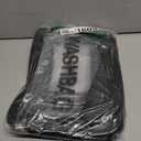 YuanCheng 4pcs PU Leather Portable Toiletry Bags with Handle, Translucent Waterproof travel Make up Bags for Women, Large Capacity Travel Cosmetic Bags