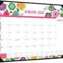 2026 Desk Calendar - Large Desk Calendar 2026, Jan. 2026 - Dec. 2026, 22" x 17", 2026 Calendar 12 Month with Corner Protectors, Desk Pad, To-Do List & Notes, Desk/Wall Calendar for Organizing , Colorful Floral