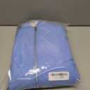 MAGCOMSEN Women's Casual Jacket Lightweight Bomber Jackets 5 Pockets Windbreaker Zip-up Spring Fall Outerwear Size L, Light Blue