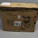 Cosydora R402 Rollator Walkers for Seniors with Seat, 13.6 lbs Lightweight Foldable Rolling Walker, 8" Big Wheels All Terrain, 350 lb. Weight Capacity, Adjustable Handle and Seat Height, Light Orange