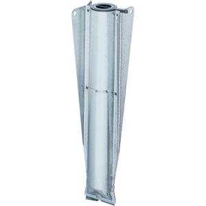 Strata Universal Metal Ground Spike - Beach Umbrella Sand Anchor, Ground Screw Anchors, Sand Spike Rod Holder for Clotheslines, Umbrellas, Gazebos, Poles, Outdoors dryers