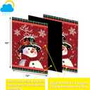 Seasonal Garden Flags Set of 12 Double Sided 12 x 18 Inch Yard Flags, Small Garden Flags for Outside, Fall Winter Halloween Christmas Outdoor Flags, Holiday Flags for All Seasons