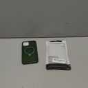 360 Spin Magnetic Stander for iPhone 12 pro max Case [Compatible with Magnetic] [Built-in Kickstand] Mil-Grade Protective, Matte Non-Slip for iPhone 12 pro max Phone Case(Green)