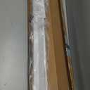 LazBlinds Cordless Cellular Shades, No Tools No Drill Blackout Honeycomb Shades Pleated Blinds for Windows, 36.5'' W x 48'' H, Silver White
